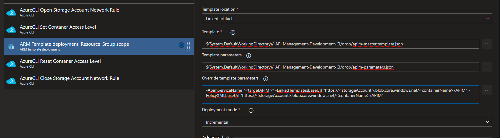 ARM Template Deploy